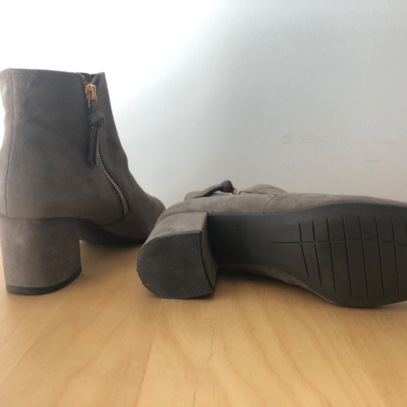 Cole Haan Suede Ankle Boots (fits like a 6) - Picture 3 of 3